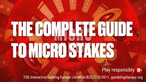 Micro Stakes Tournaments .